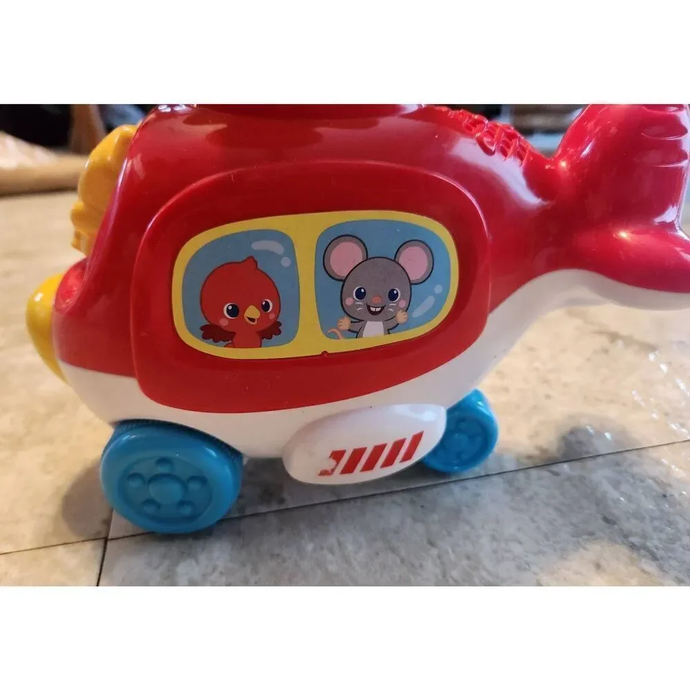 V-Tech Spin and Go Helicoptot electronic interactive toy